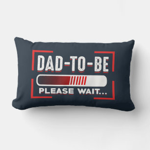 Coussin Rectangle Futur papa Grossesse Faire-part Keepsaké