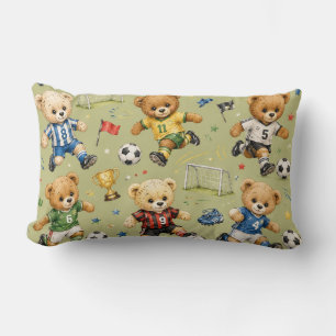 Coussin Rectangle Future Footie Star Team Teddy