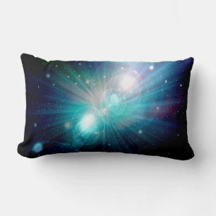 Coussin Rectangle Galaxie Abstraite 3