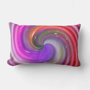 Coussin Rectangle Galaxie violette et rose