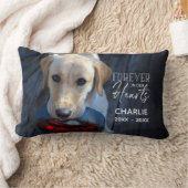 Coussin Rectangle Garde-photo personnalisée pour animaux (Couverture)