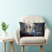 Coussin Rectangle Garde-photo personnalisée pour animaux (Chaise)