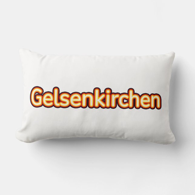 Coussin Rectangle Gelsenkirchen Allemagne (Recto)