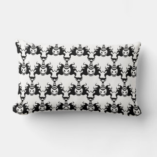 Coussin Rectangle Genie Ghost Sortant de Lampe Motif sans couture