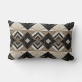 Coussin Rectangle Géométrie de régal Lancer à l'extérieur Lumbar Cus (Verso)