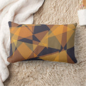 Coussin Rectangle Géométrique, cool, tendance, moderne, triangles si (Couverture)