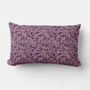 Coussin Rectangle géométrique mauve violet
