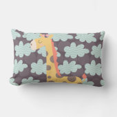 Coussin Rectangle Giraffe et nuages (Recto)