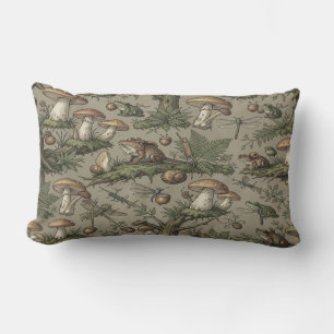 Coussin Rectangle Goblincore Forest Pillow