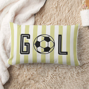 Coussin Rectangle Gol Football Football Boy Girl Décor de la chambre