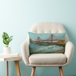 Coussin Rectangle Golden Gate Bridge