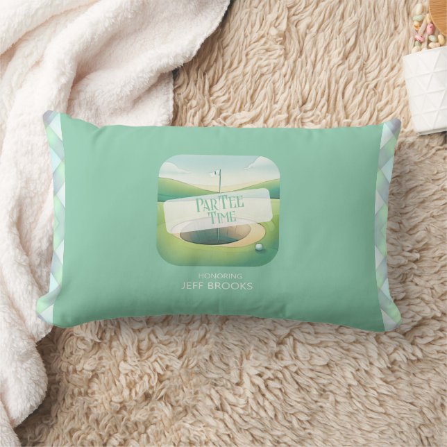 Coussin Rectangle Golf À Thème Anniversaire Jeu d'Oreiller (Couverture)