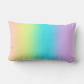 Coussin Rectangle Gradient de Gorgeous Pastel (Verso)