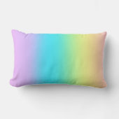 Coussin Rectangle Gradient de Gorgeous Pastel (Recto)