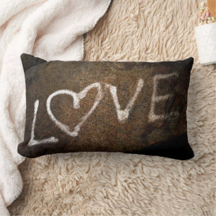Coussin Rectangle Graffiti d'amour