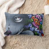Coussin Rectangle Graffiti de fée mignon (Couverture)