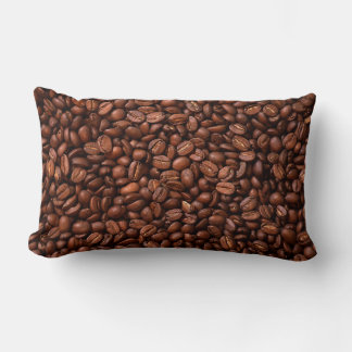 Coussin Rectangle Grains de café