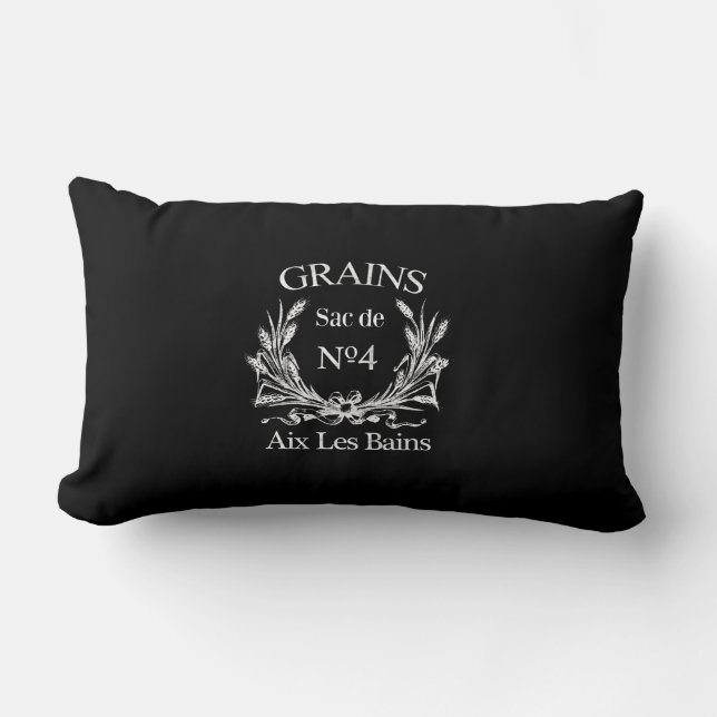 Coussin Rectangle Grains No. 4 (Recto)