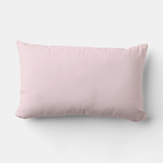 Coussin Rectangle Grand Baptême-Petite-Fille Rose Agneau (Verso)