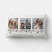 Coussin Rectangle Grand-mère Nous t'aimons Fête des Mères (Recto)