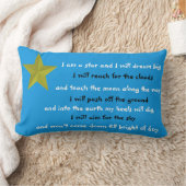 Coussin Rectangle Grand poème rêveur d'enfants (Couverture)