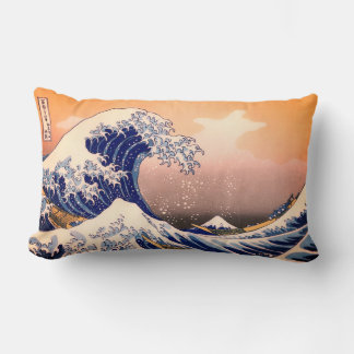 COUSSIN RECTANGLE GRANDE VAGUE DE KANAGAWA