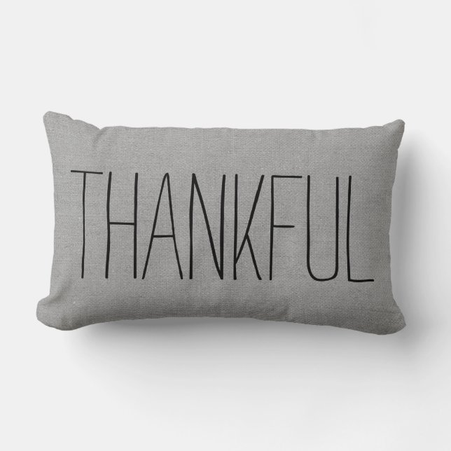 Coussin Rectangle Gray rustique (Recto)