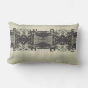 Coussin Rectangle Grèce vintage Temple antique d'Apollon à Corinthe