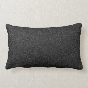 Coussin Rectangle Gris noir de charbon