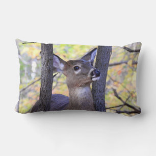 Coussin Rectangle Gros plan des cerfs