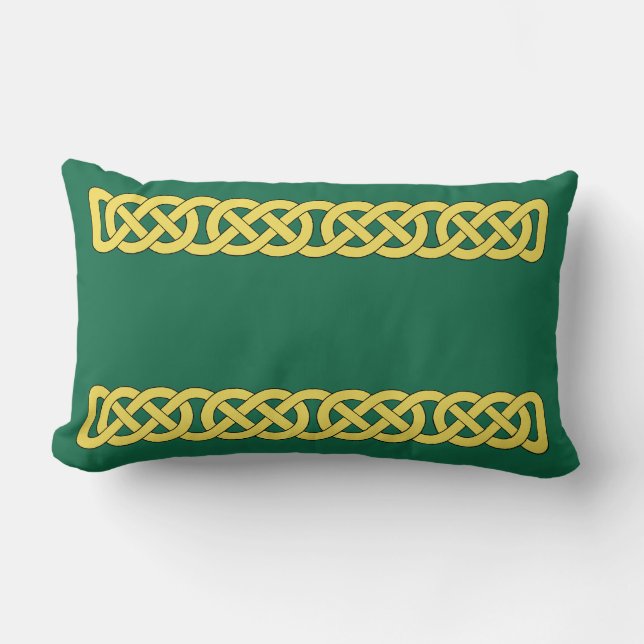 Coussin Rectangle Groupe de nouage celtique (Recto)