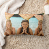 Coussin Rectangle Groupe sur la plage (Couverture)