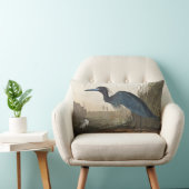 Coussin Rectangle Grue bleue ou héron d'oiseaux d'Amérique (Chaise)