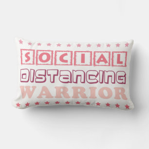 COUSSIN RECTANGLE GUERRIER DE DISTANÇAGE SOCIAL