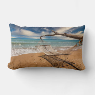 Coussin Rectangle Hamac sur le rivage