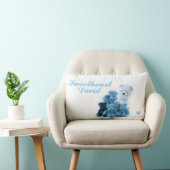 Coussin Rectangle HAMbyWG - Pilote - Nounours bleus (Chaise)