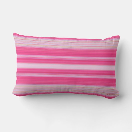Coussin Rectangle HAMbyWG - Pilote - Rose (Verso)