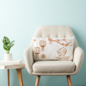 Coussin Rectangle Happy Chinese New Year (Tiger) (Chaise)