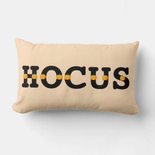 Coussin Rectangle Happy Halloween Citrouille orange