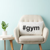 Coussin Rectangle Hashtag GYM (Chaise)