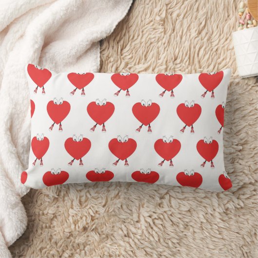 Coussin Rectangle Heart Shape (Couverture)
