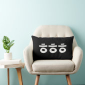 Coussin Rectangle HEHEHEHE ㅎ ㅎ ㅎ Coréen Slang (Chaise)