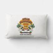 Coussin Rectangle Hello Summer Retro Mascot (Recto)