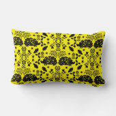 Coussin Rectangle Hérisson Art populaire (Verso)