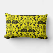 Coussin Rectangle Hérisson Art populaire (Recto)