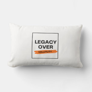 Coussin Rectangle HÉRITAGE SUR VOLATILITÉ - Investisseur