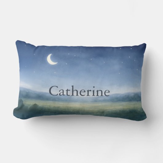 Coussin Rectangle Hey Diddle Diddle Nursery Rhyme Lumbar Pillow (Recto)