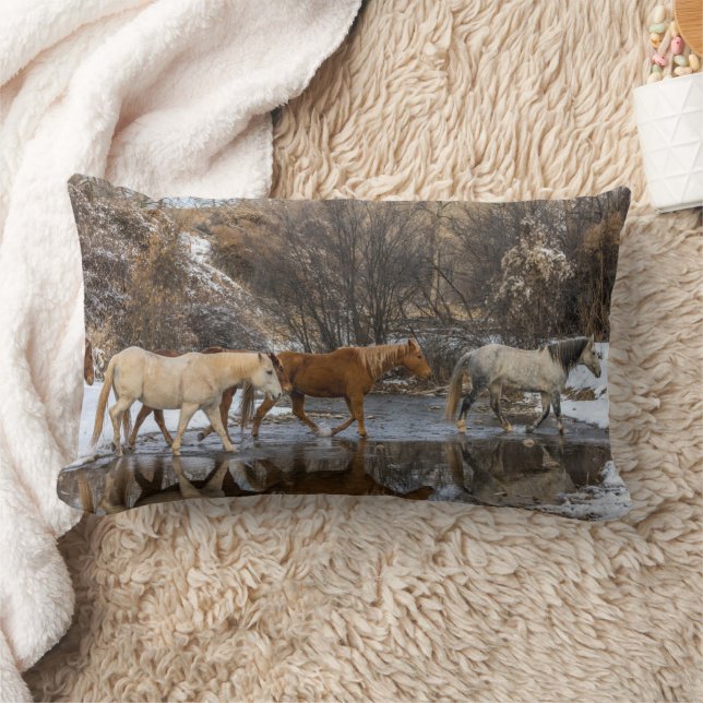 Coussin Rectangle Hideout Horse Ranch (Couverture)
