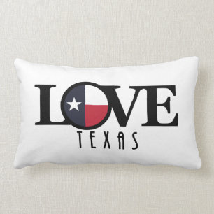 Coussin Rectangle HOME/LOVE le Texas