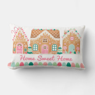 Coussin Rectangle Home Sweet Home Gingerbread